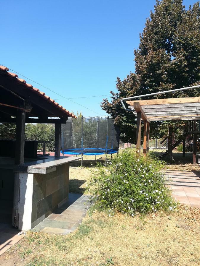 Rural Villa Private Pool, Bbq, Court ,20' Airport Nea Kallikrateia Екстериор снимка